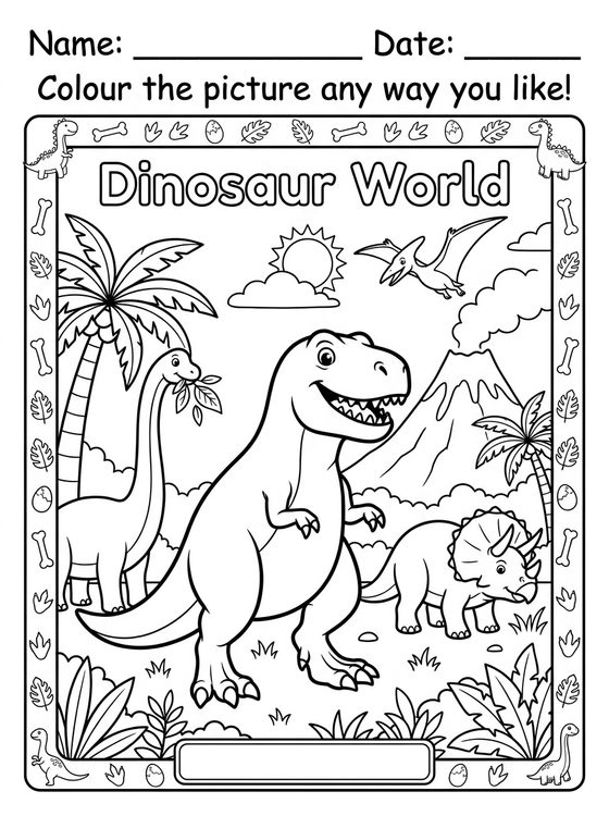 Coloring Poster printable worksheet preview